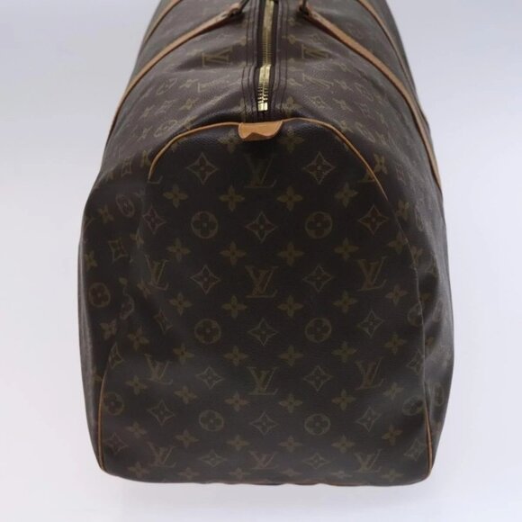LOUIS VUITTON Monogram Keepall 60 Boston Bag M41422 LV Auth MY273 - Picture 6 of 16